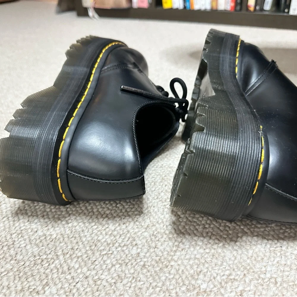 Dr. Martens 1461 Women’s smooth leather Oxford shoes Black US Ladies 9 - Picture 5 of 9